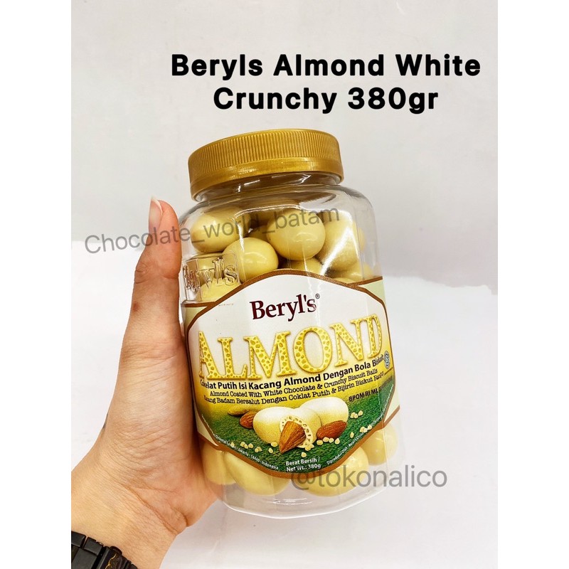 

BERYL'S ALMOND CRUNCHY BISCUIT BALL CHOCOLATE 380GR