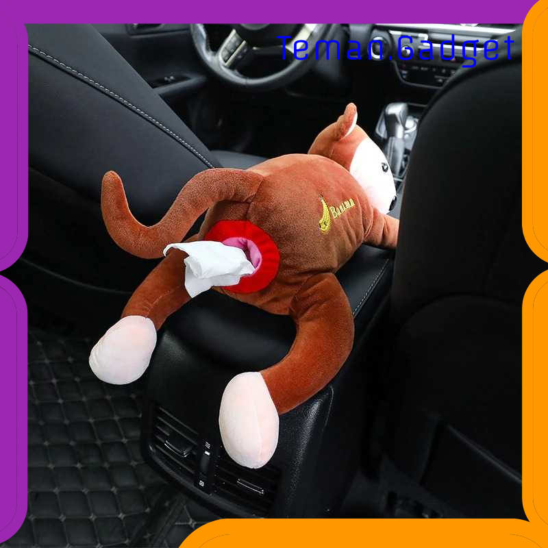 TG-DG2021 EAFC TEMPAT TISU MOBIL CARTOON MONKEY CAR HANGING TISSUE BOX - EA311