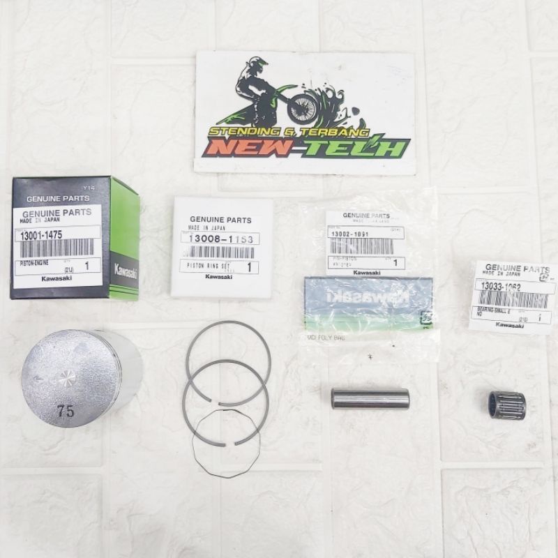 PISTON SET NINJA 150 B75 ORIGINAL KAWASAKI