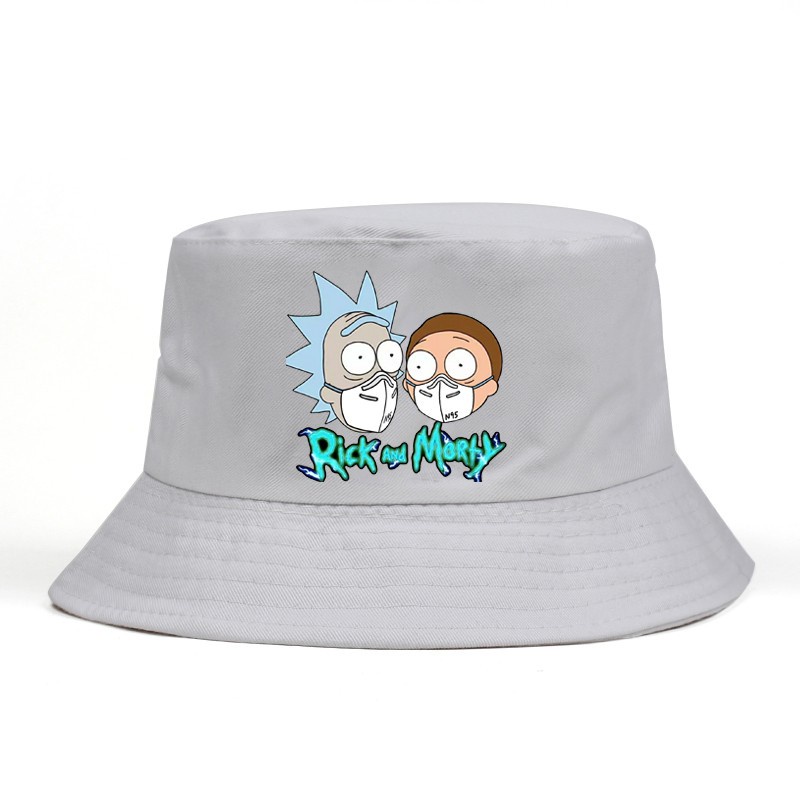 bucket hat for men women summer funny cartoon bucket cap bob hat hip hop fisherman hat