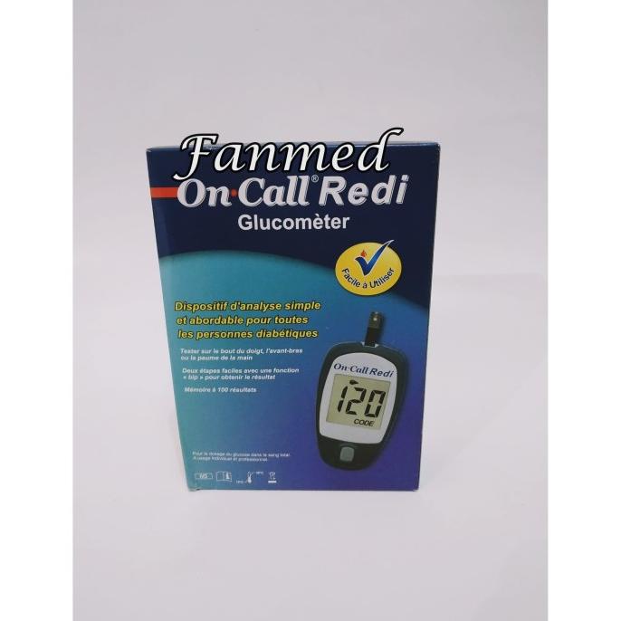 Alat Cek Up Gula Darah Glucose On Call Redi Glucometer REF G113-274