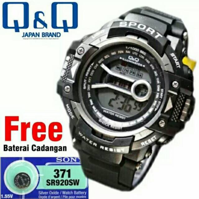 Jam tangan Digital Q&Q pria/wanita