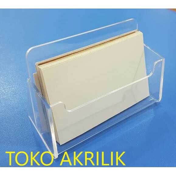 

Tempat Kartu Nama Akrilik / Name Card Holder / Display Kartu Nama TKN05L