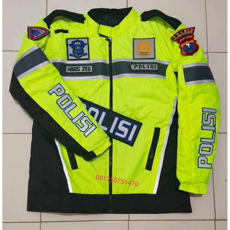JAKET POLISI TERBARU FULL ATRIBUT