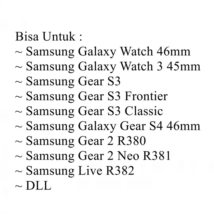 BEST SELLER MURAH Tali Rubber Ukuran 22mm Kualitas Bagus Free Quick Release Samsung Galaxy Watch 46mm 3 45mm Gear S3 S3 Frontier S3 Classic Gear S4 46mm Gear 2 R380 Live R382 / Strap Rubber / Karet jam Tangan Connector Adapter G-Shock Baby-G 16mm to 22mm