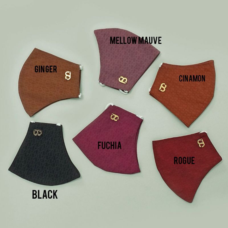 everyday Mask MONOGRAM BUTTONSCARVES