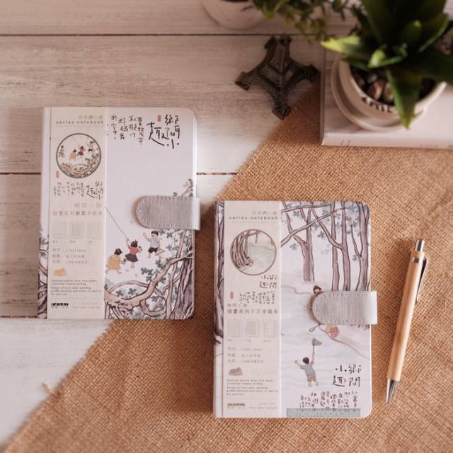 

Diary notebook buku jurna sketsa catatan kegiatan agenda binder