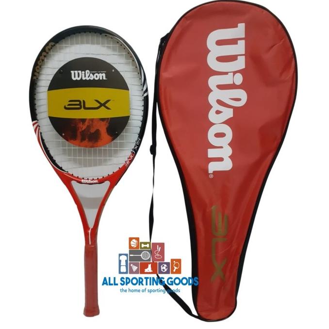 Raket Tenis Tennis Wilson BLX Six.One Merah FREE Tas dan Senar