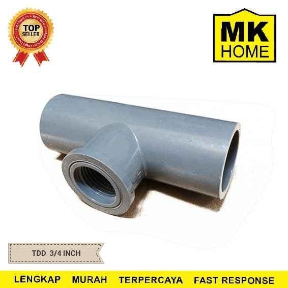 Rucika Tee drat dalam 1/2" inch sambungan paralon