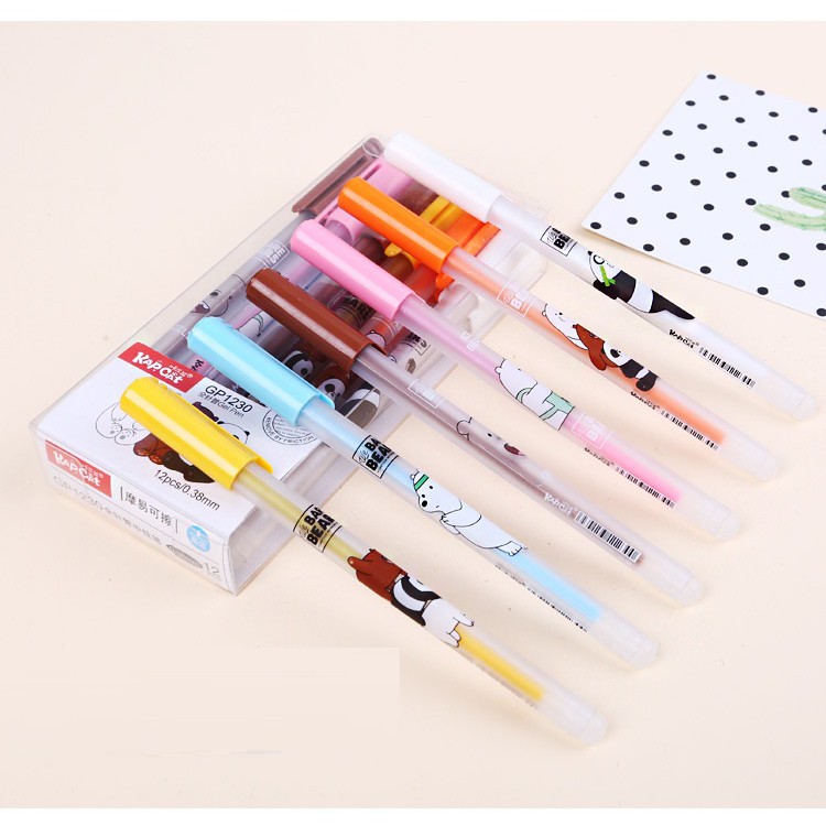 

[DZ] ST225 - Pena Cair Bisa Hapus / Magic Pena / Erasable Gel by Friction We Bare Bears