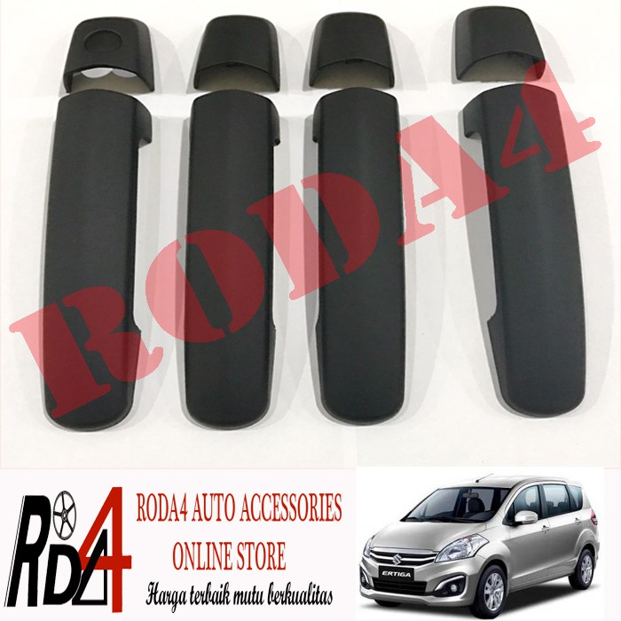Cover Handle - Gagang Pintu Samping ERTIGA Hitam Dop - Black Doff