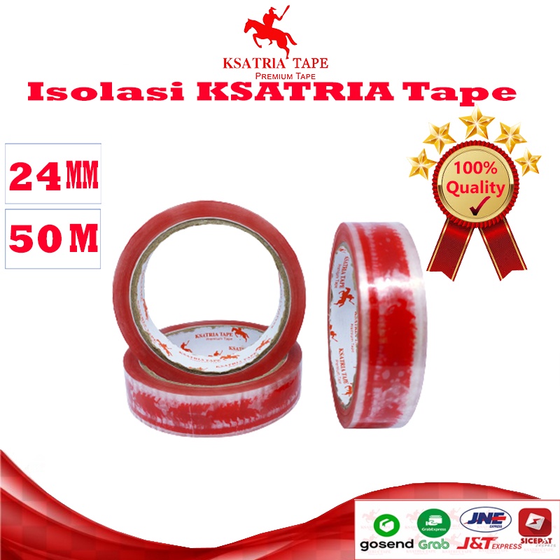 

[TERMURAH] Lakban OPP Tape / Isolasi Printing Dunia Packing 24mm x 50 meter -COD