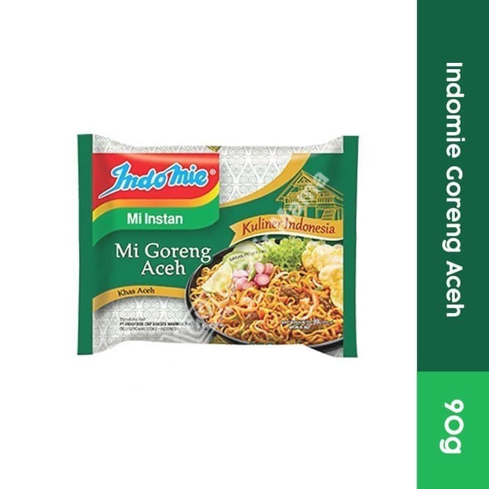 INDOMIE MIE GORENG ACEH 90GR HALAL FRIED NOODLE