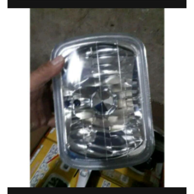 batok lampu kotak dny kristal lampu model h4 harga 1biji asli