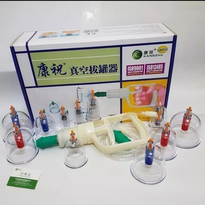 ALAT BEKAM KOP ANGIN ISI 12 TABUNG Kop Angin / Alat Bekam isi 12