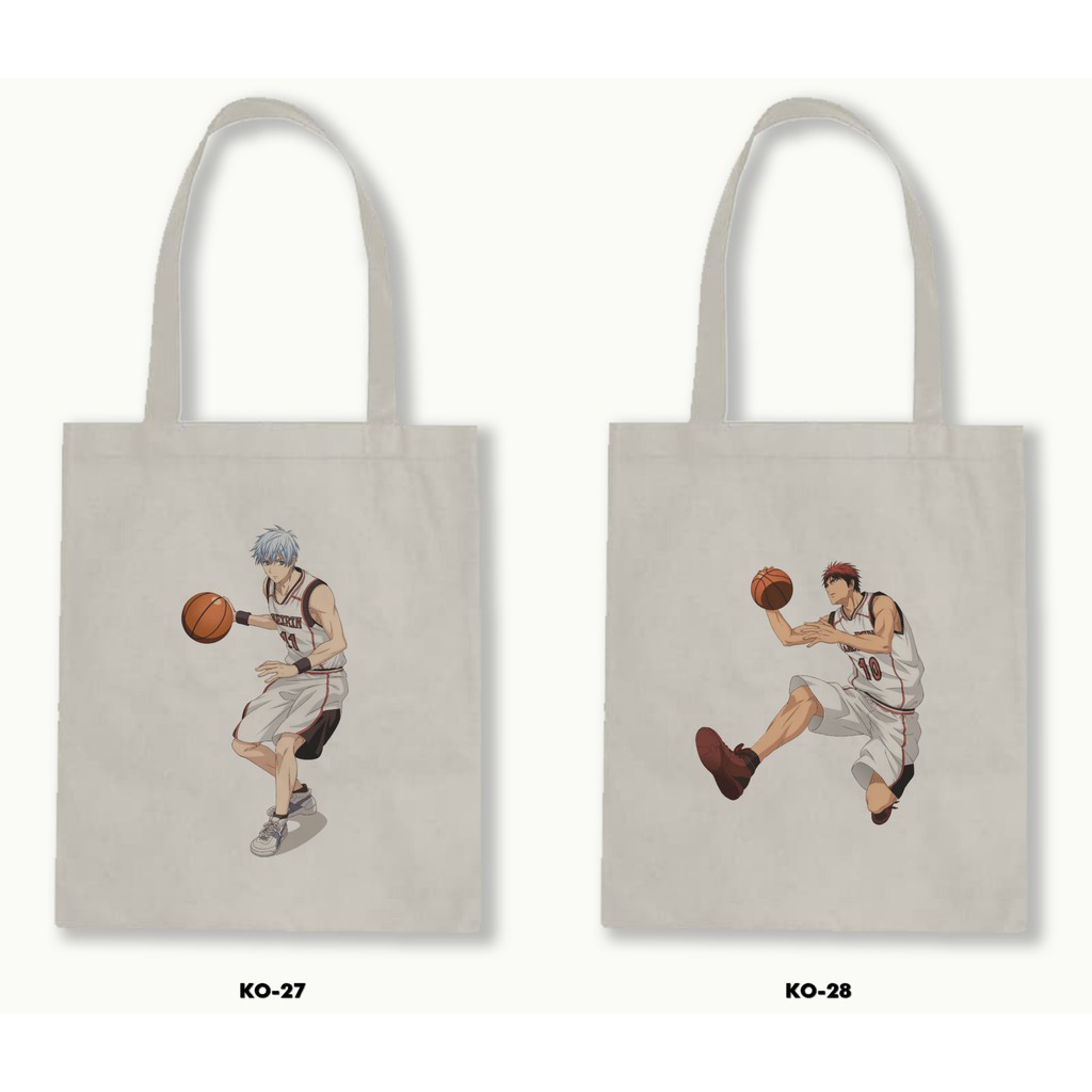 TOTE BAG BLACU - KUROKO'S BASKETBALL / KUROKO NO BASUKE /ANIME-MANGA .02