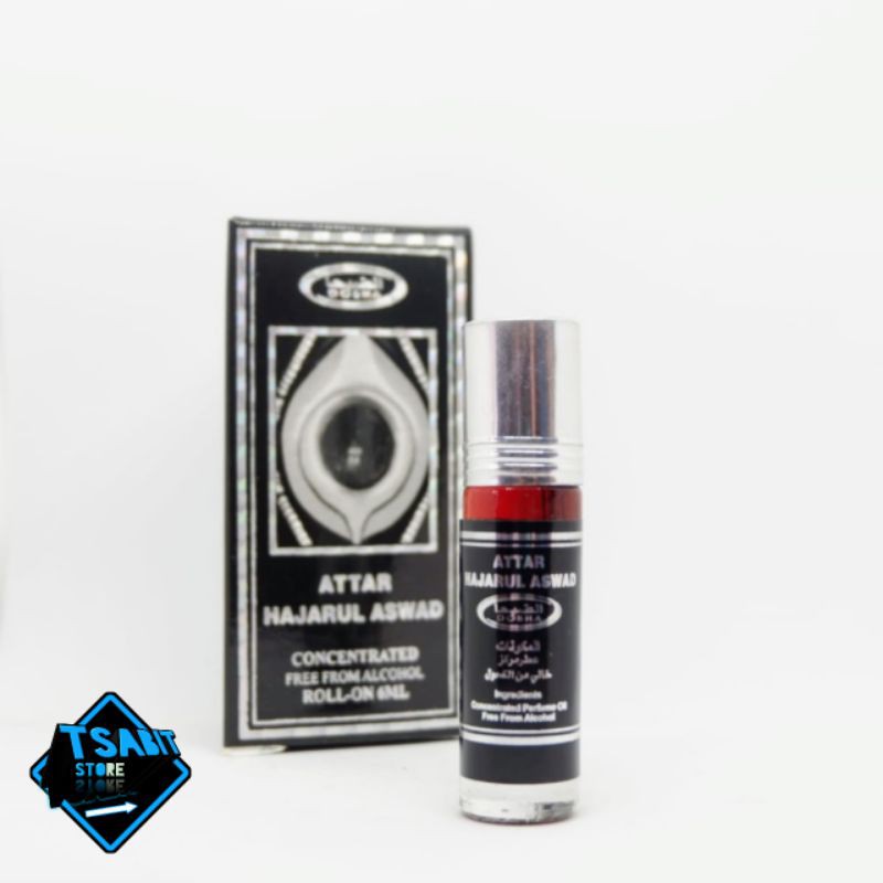 parfum Arab dobha Attar hajar aswad 6ml