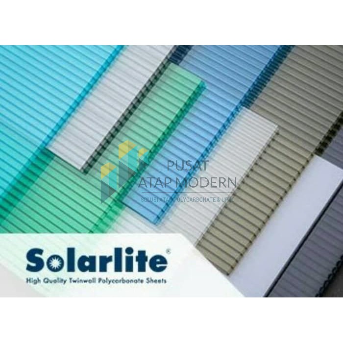  Solarlite  5mm Atap Polycarbonate  KHUSUS JABODETABEK 