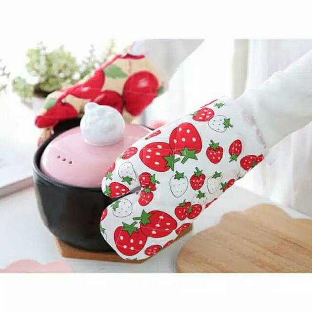 (1pcs)Sarung Tangan Oven Anti Panas Murah Sarung Masak