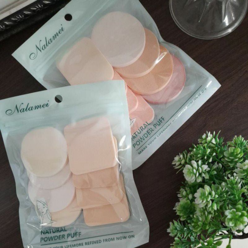 SPONS BEDAK ISI 8 PCS/ SPONS MAKE UP/ SPONS WAJAH ISI 8 PCS