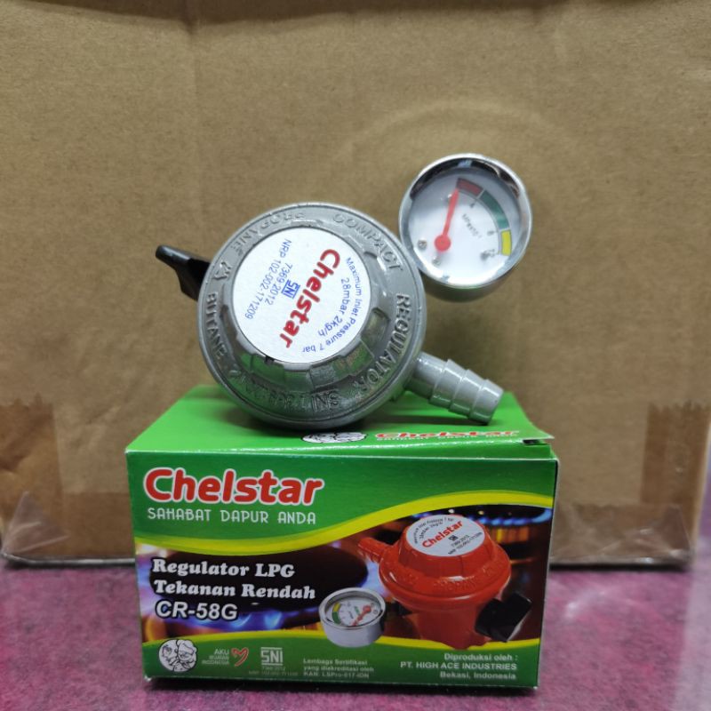 Regulator Gas LPG Chelstar CR 58G