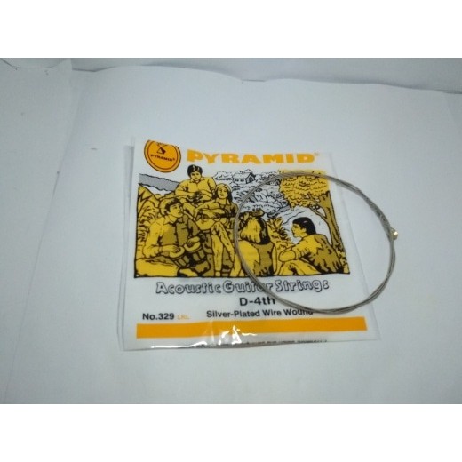 Senar Gitar Satuan No 4 Folk Guitar Strings Pyramid