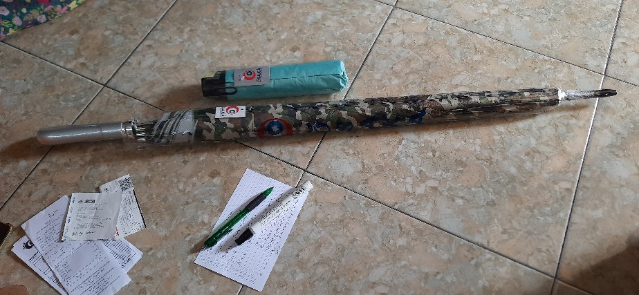 Payung Jumbo Golf Motif Loreng / Army Merk Osaka