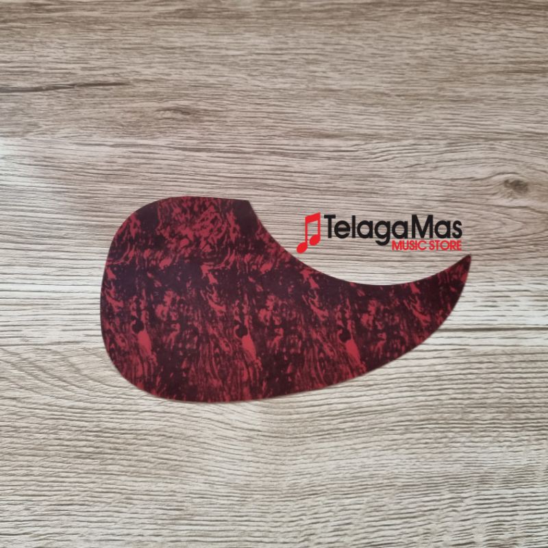 sticker beskemer pickguard gitar akustik model cort tortois