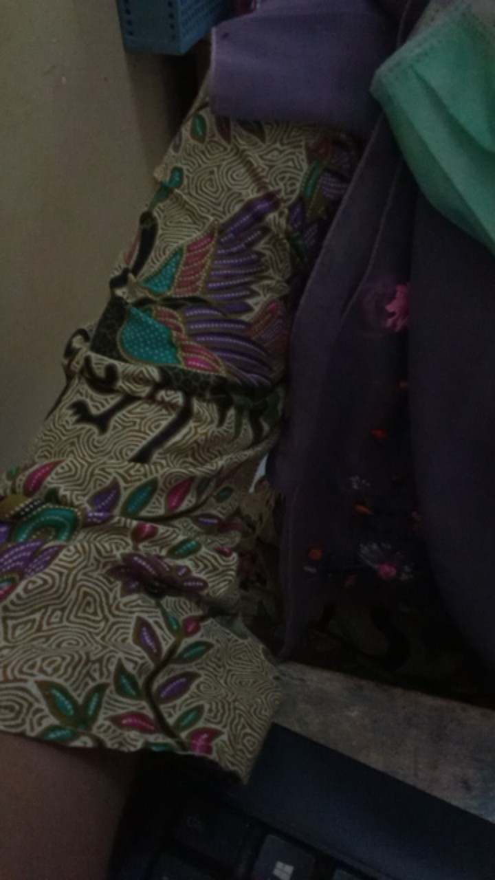 Dt Collection -atasan Blouse Batik  Cewek Tenun Sarimbit Motif Merak