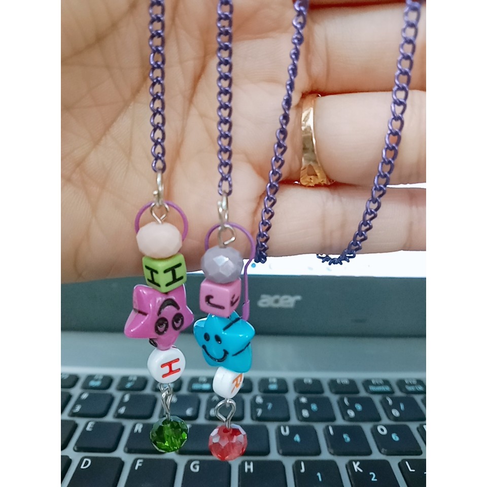 Kalung Konektor masker/strap masker Rantai Bintang lucu Strap Kalung Masker Korea Bentuk Bintang
