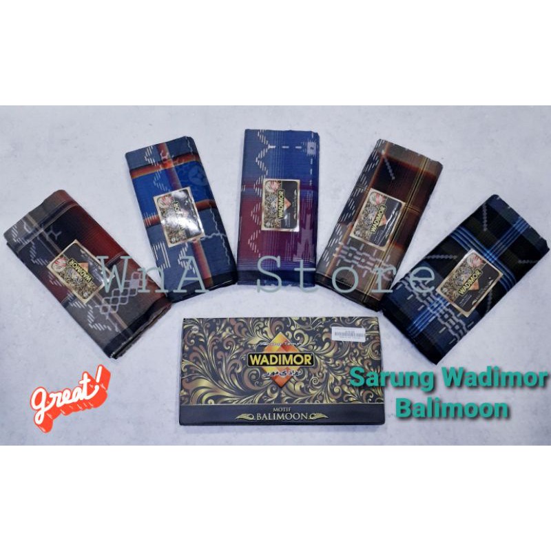sarung wadimor motif balimoon
