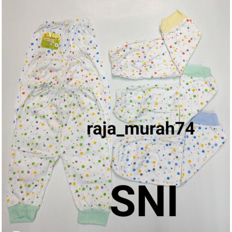 6 pcs cln pjg shaqueen motif M