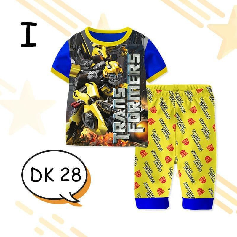 Pajamas DK 28 Setelan Anak laki-laki Dope Kids