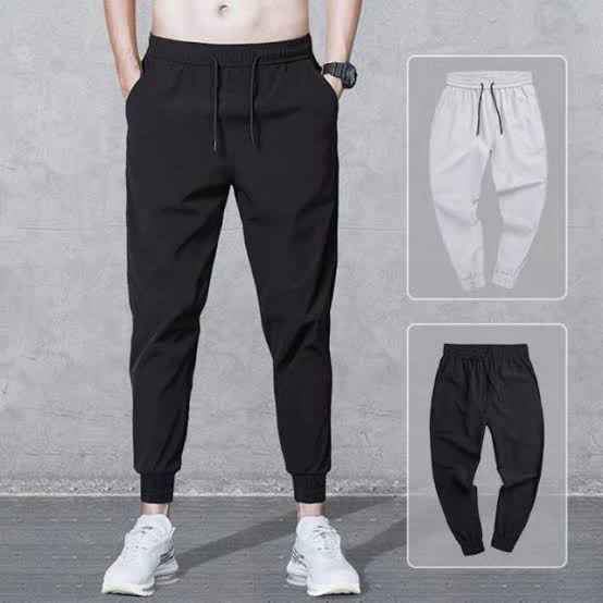 Celana Jogger Panjang Training Pria Wanita allsize babyterry