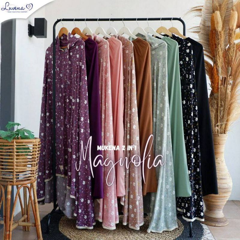 MUKENA 2in1 MAGNOLIA BY LUVENA