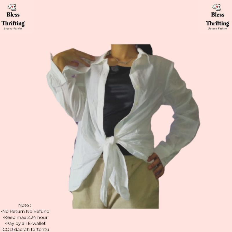 preloved kemeja ikat