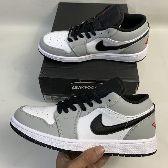 algifaruu - Nike Air Jordan 1 Low Light Smoke Grey BNIB PK GOD - 36