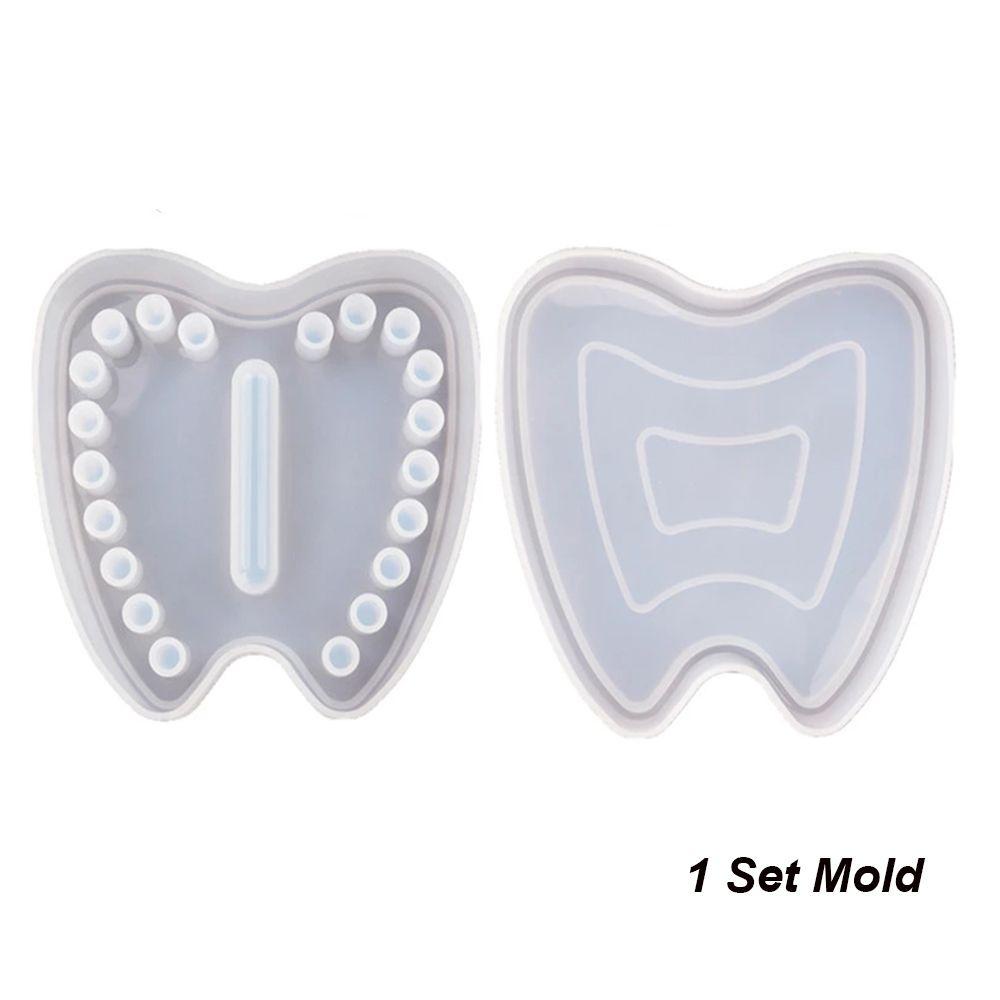 Preva Cetakan Resin Kotak Gigi Bayi Handmade Lanugo Botol Baby Tooth Milk Teeth Holder