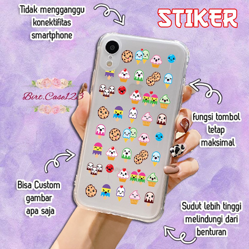 Softcase Choice STIKER Iphone 6 7 6+ 7+ 8 8+ 11 X Xr Xs 12 Mini Pro Max BC3597