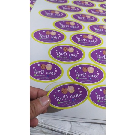 

STIKER KEMASAN MAKANAN