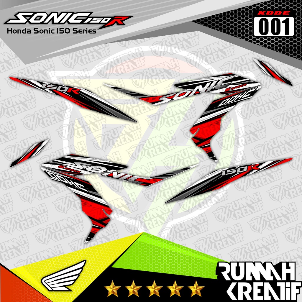 STRIPING SONIC 150 (Sonic 150 R) *STRIPING VARIASI *STRIPING MOTOR