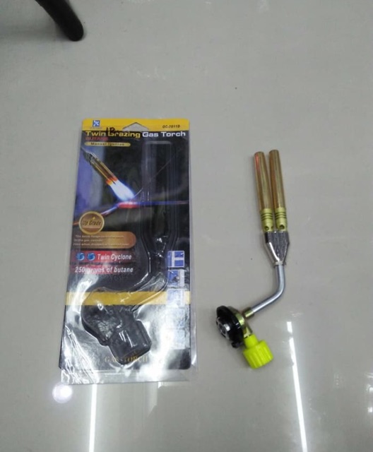 Kepala Las double manual / alat las gas torch