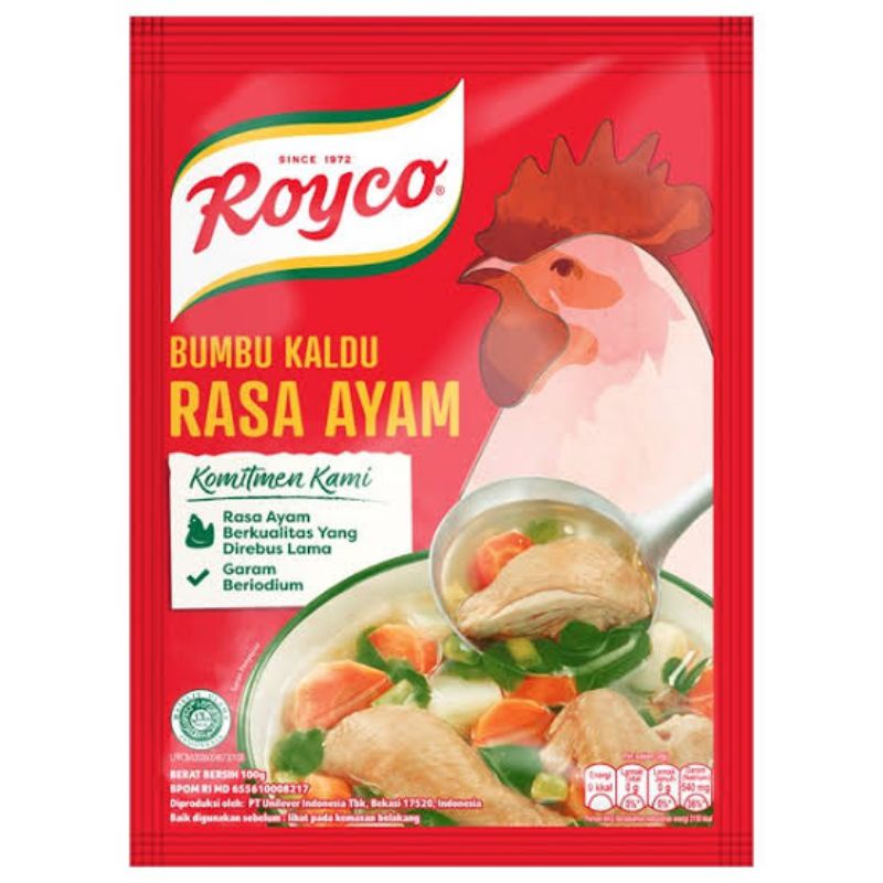 

Royco Bumbu Kaldu Rasa Ayam 100g