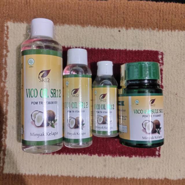 BEST SELLER  VICO OIL SR12 60ML 100ML 250ML  | VICO CAPSULE