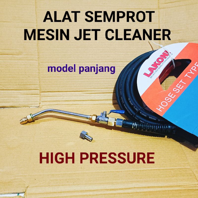 Semprotan cuci AC stim jet cleaner lakoni LAGUNA - kran nozzle panjang - semprot air - nosel sprayer