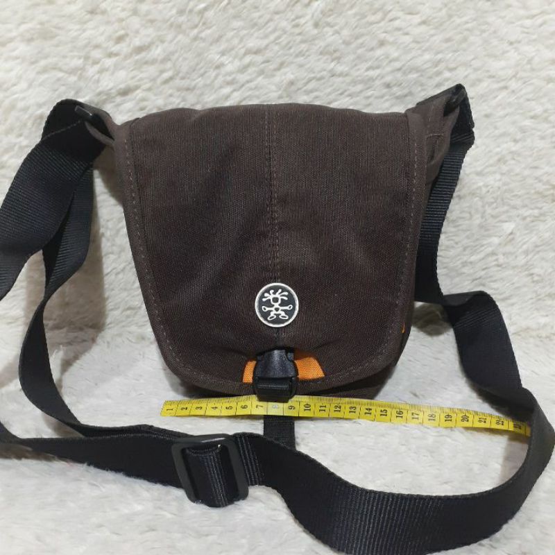 Tas Sling Second / Preloved / CRUMPLER Cokelat / Tas Selempang Bekas.