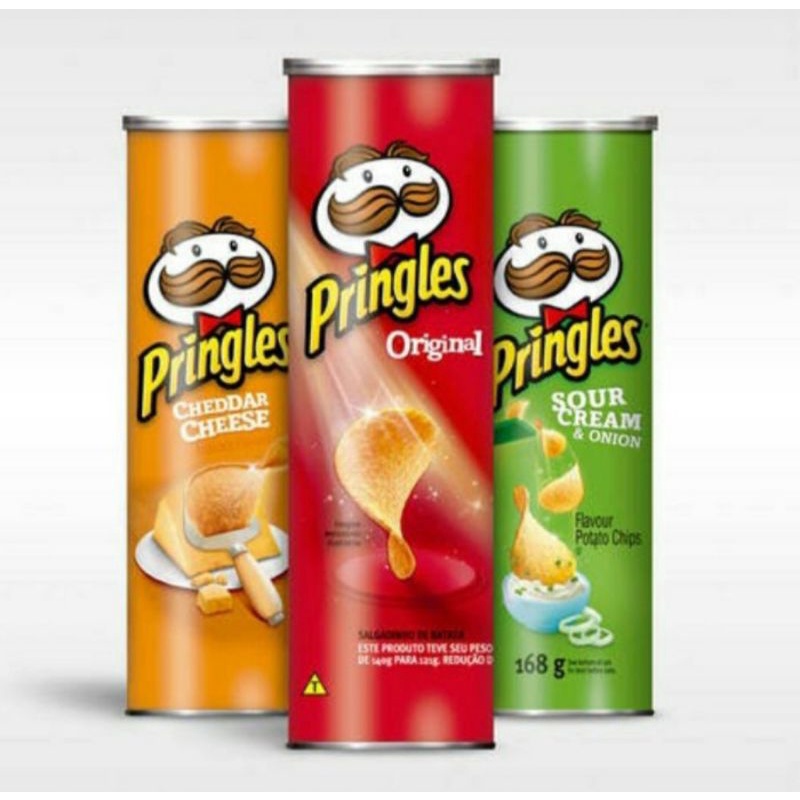 

Pringles Original 107gr/Cheesy Cheese/Sour Cream&Onion/Smoked Bbq