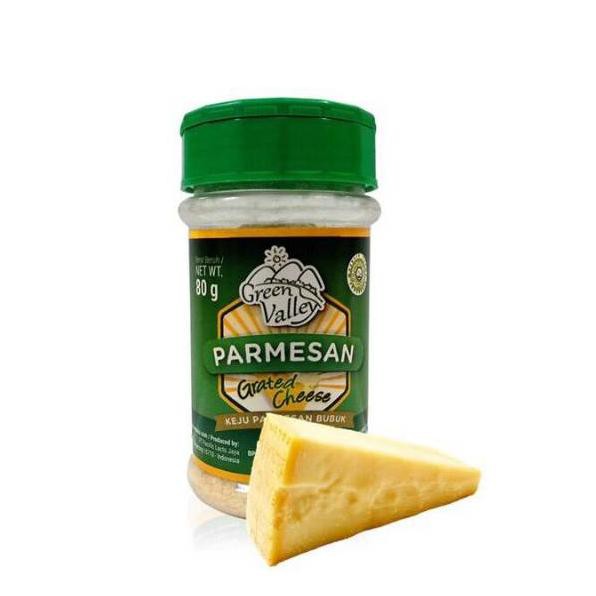 

1.1 HARGA GROSIR Green Valley Grated Parmesan Cheese 80 g