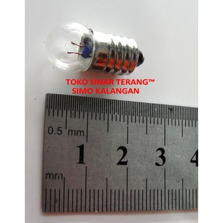 Lampu DOP SENTER DRAT DC I Lampu Bulb Bohlam Kecil untuk Praktek Anak