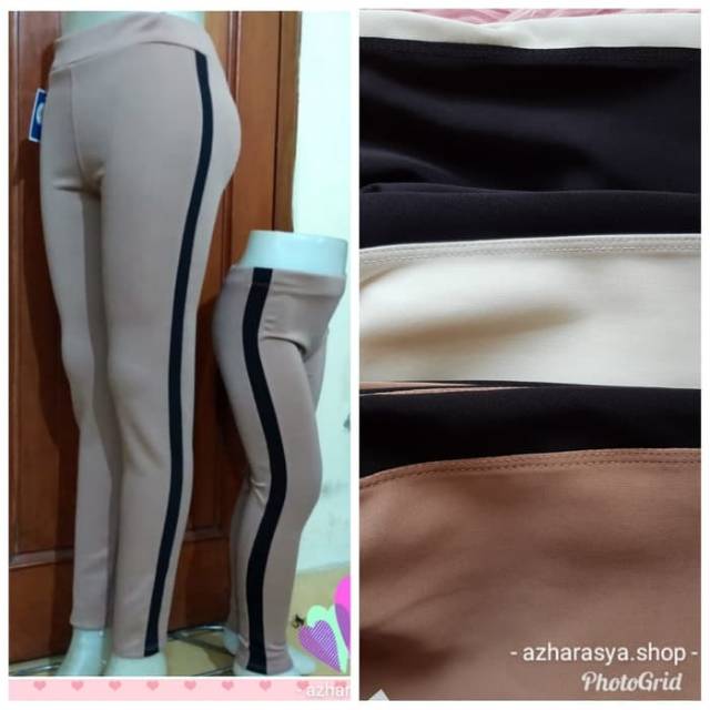 Celana legging olahraga senam yoga fitness jogging scuba wanita cewek muslimah panjang uk.standart